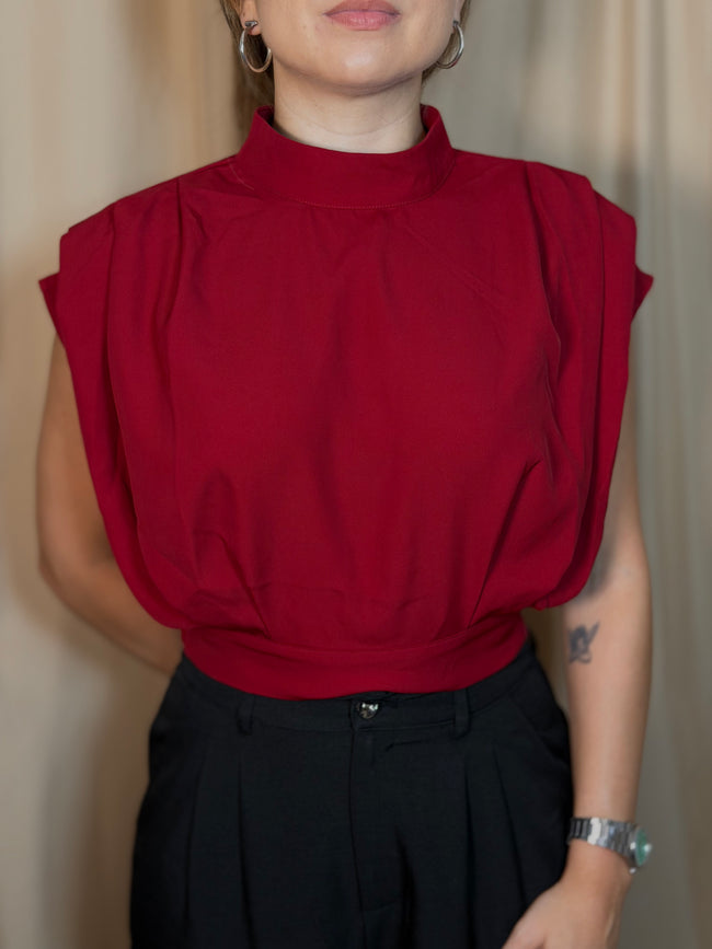 Verona Pleated Top