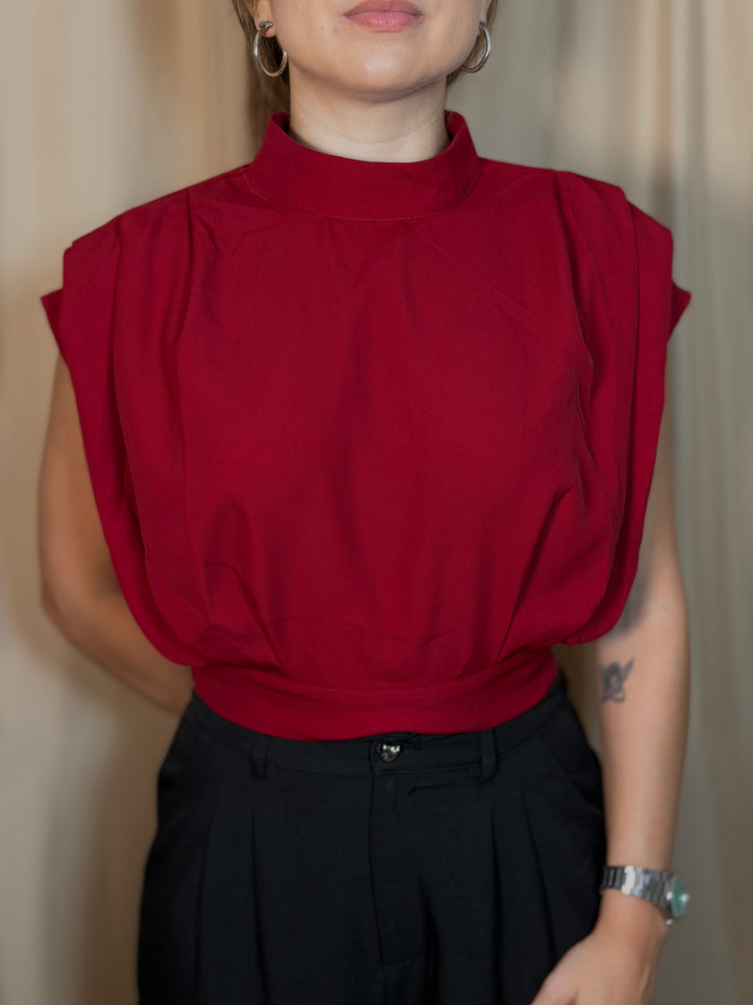 Verona Pleated Top